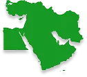Middle East Map Icon