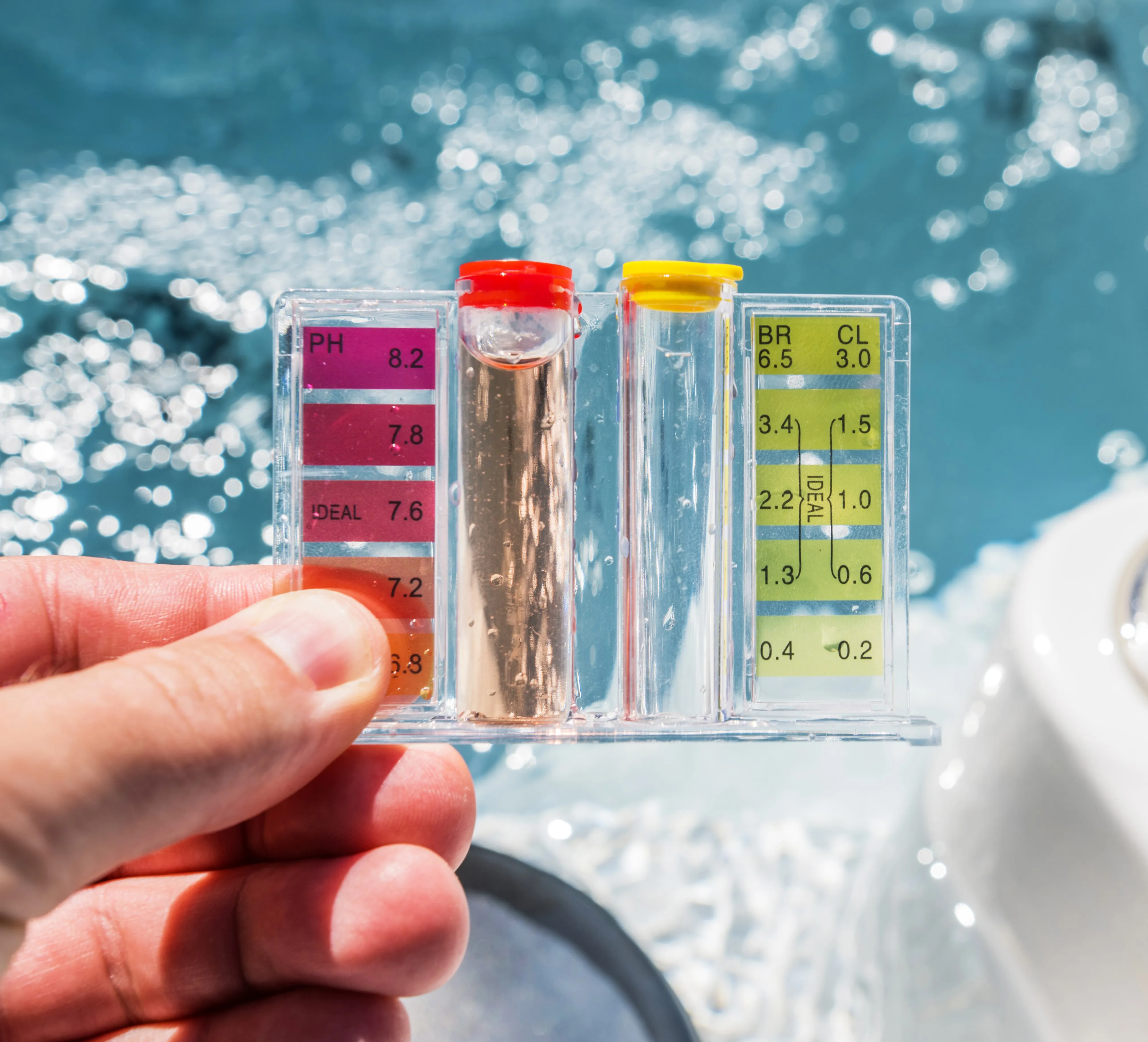 testing the ph scale of water
