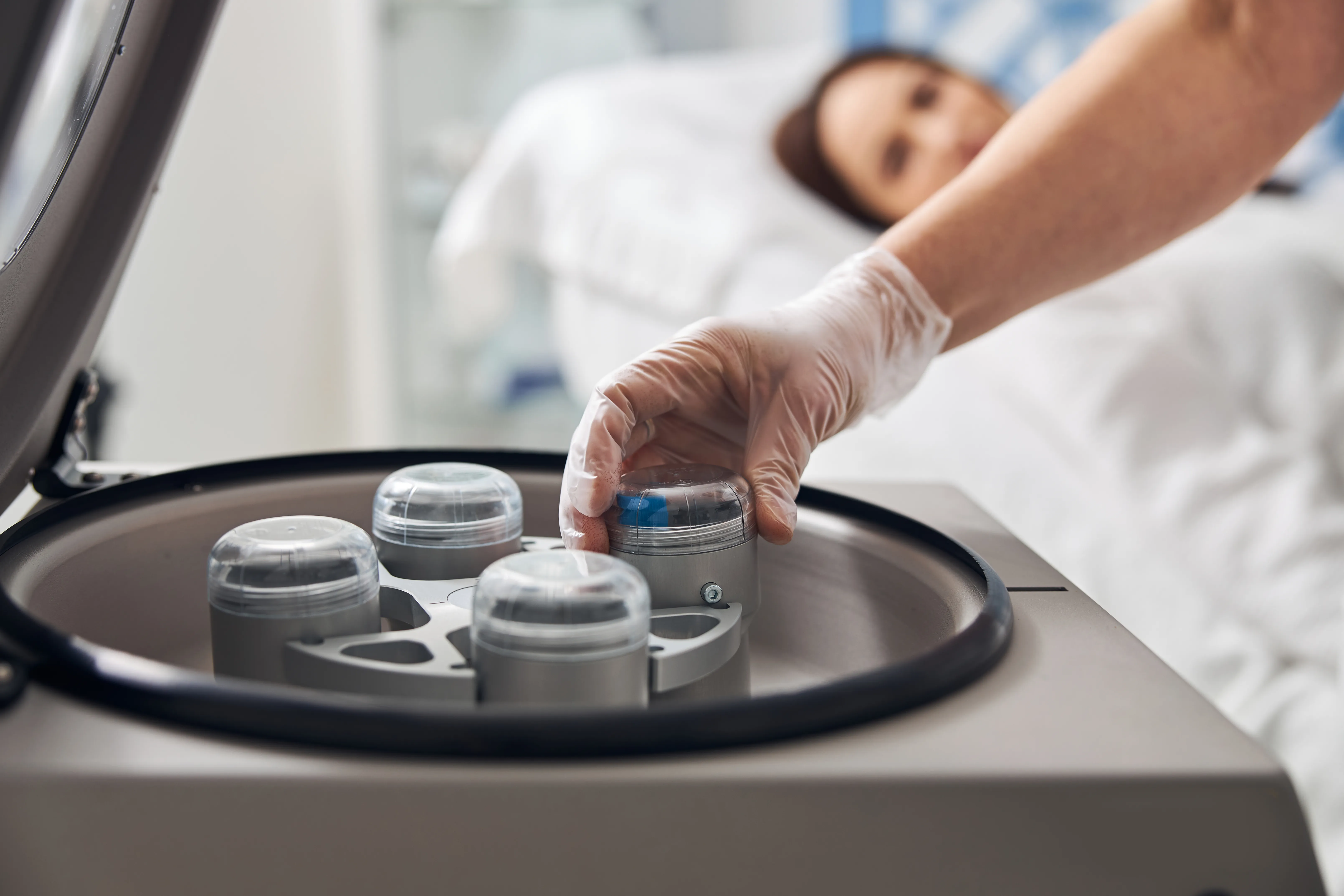picture of pharmaceutical testing container