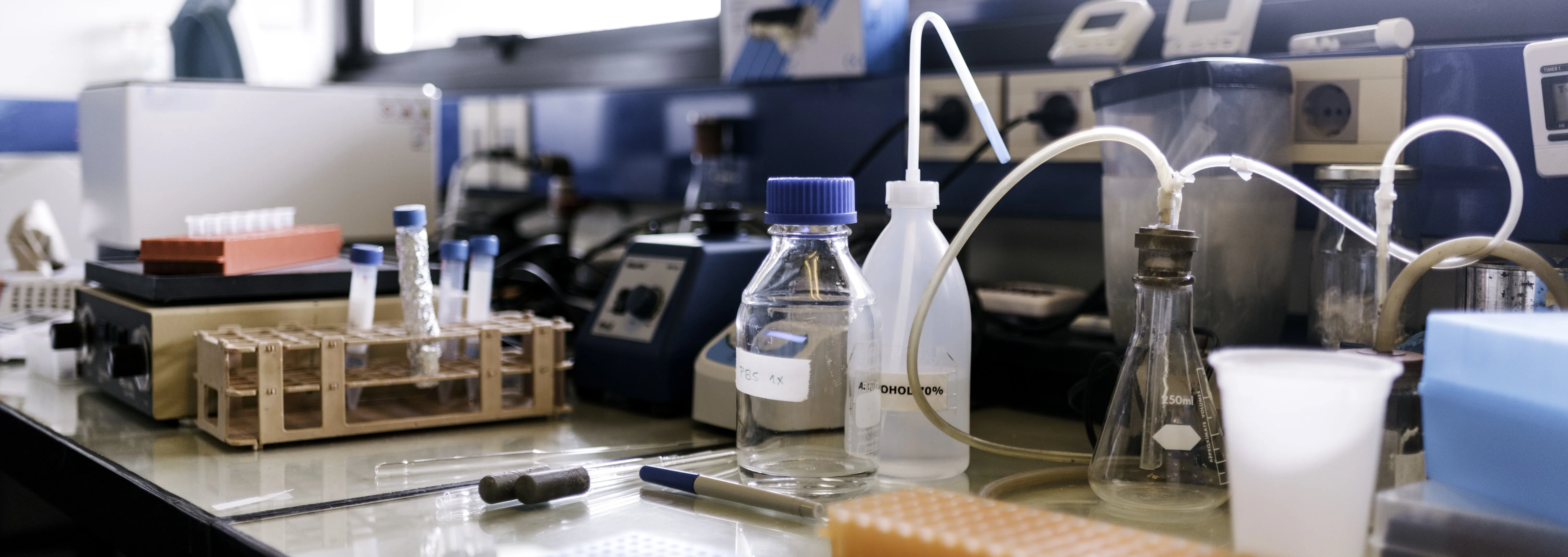 testing water in lab
